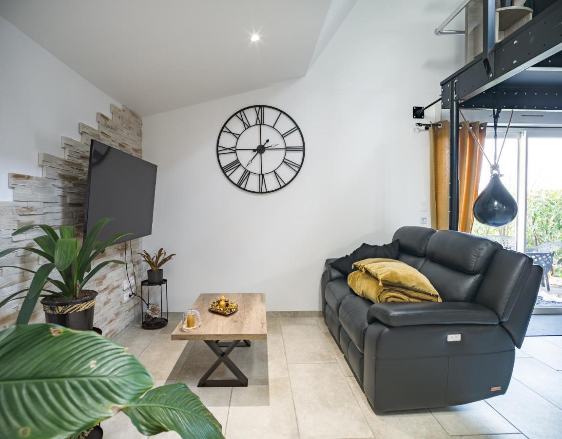 Апартаменти Loft Avec Jardin Et Parking Prive Труа Екстер'єр фото