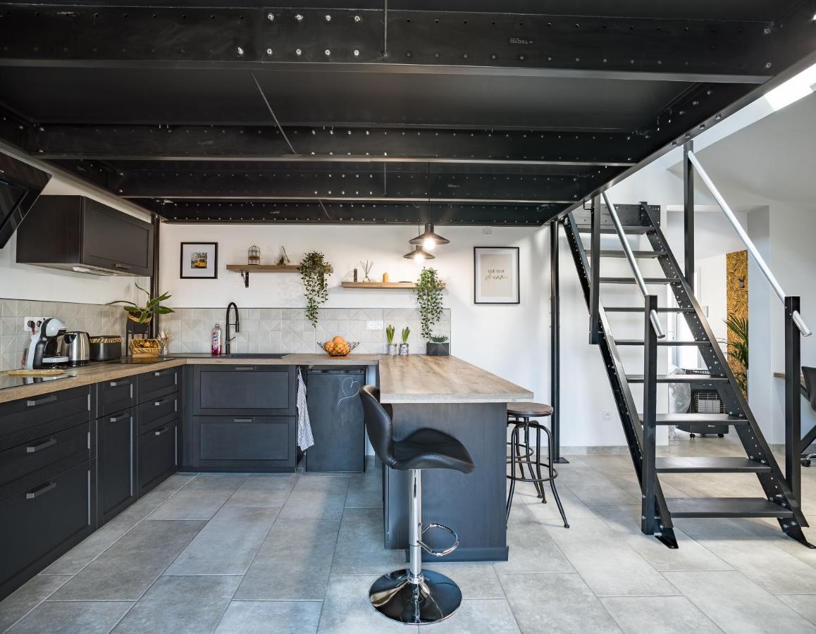 Апартаменти Loft Avec Jardin Et Parking Prive Труа Екстер'єр фото