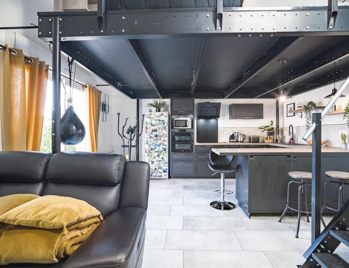 Апартаменти Loft Avec Jardin Et Parking Prive Труа Екстер'єр фото